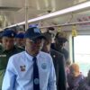 Sanwo-Olu Takes First Blue Rail Ride