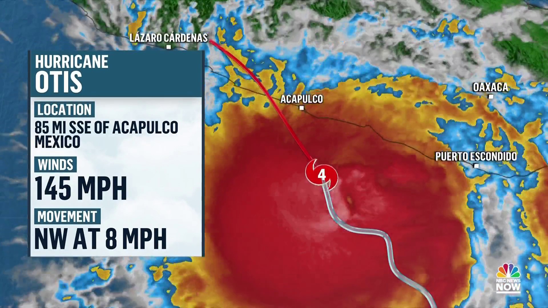 Hurricane Otis: 'Catastrophic' storm makes landfall in Mexico