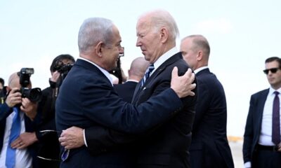 Biden Arrives On Solidarity Visit To Israel