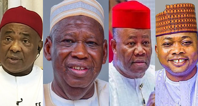Akpabio, Ganduje Congratulate Uzodimma, Ododo, Hail INEC