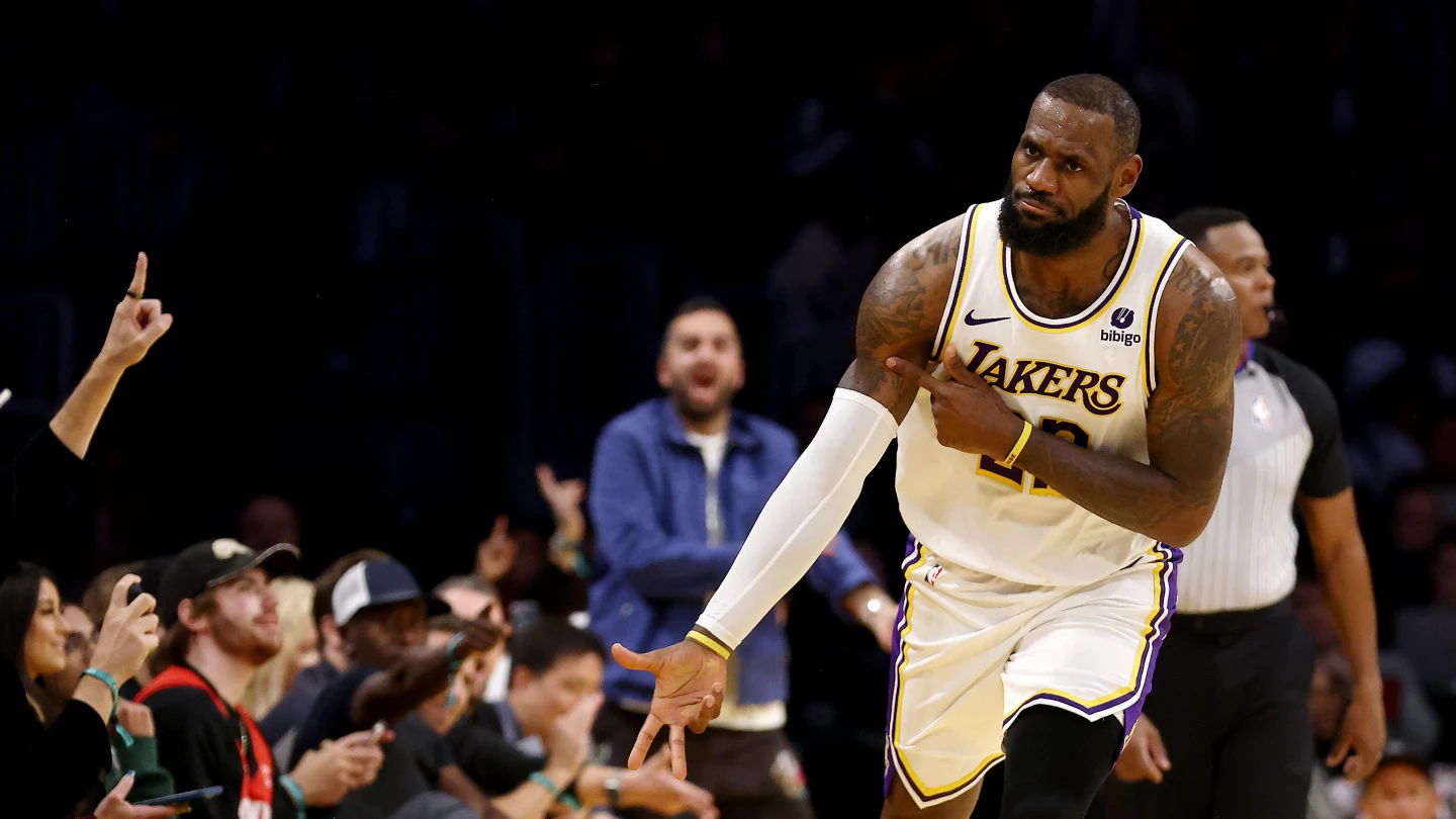 NBA: Lebron James makes history, hits 39,000 points