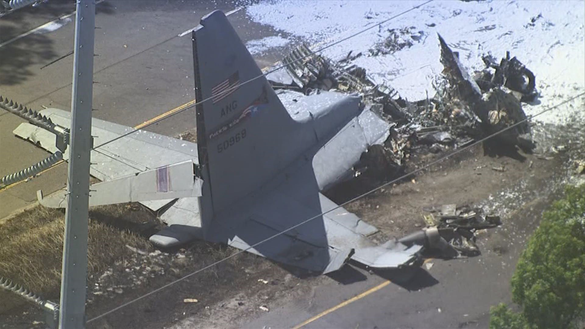 US military aircraft with eight aboard crashes off Japan island