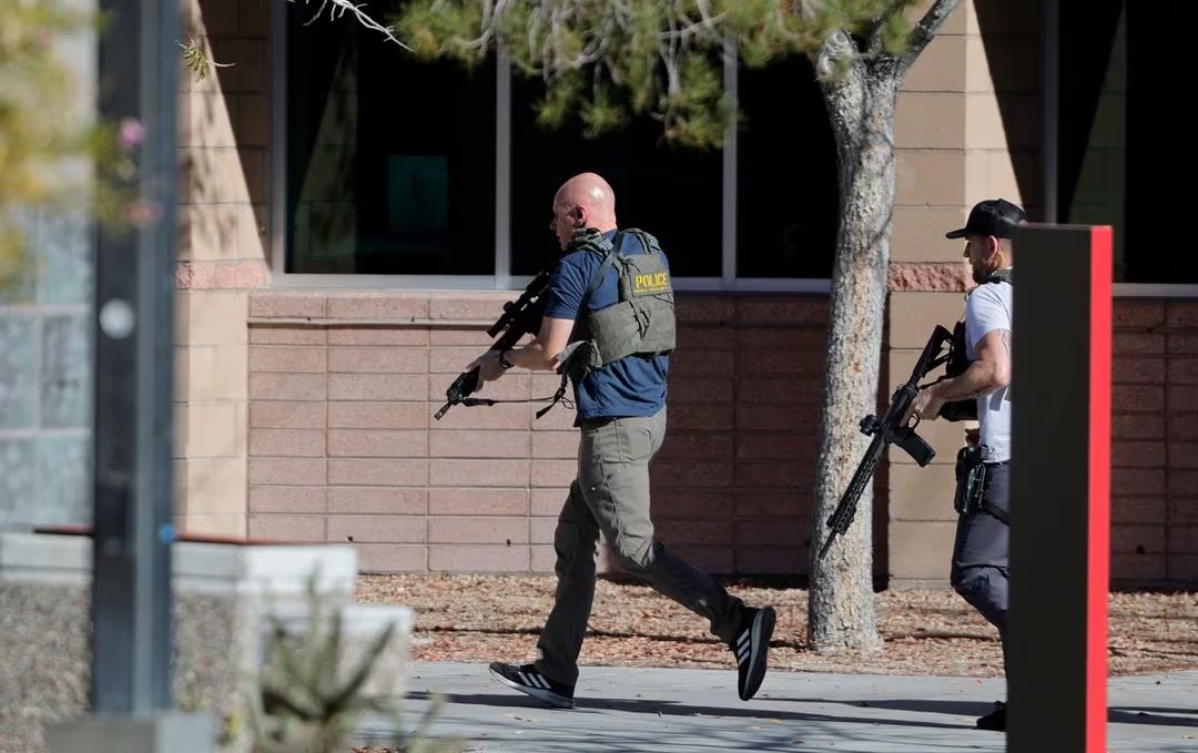 Las Vegas campus shooting leaves 4 dead, including suspect