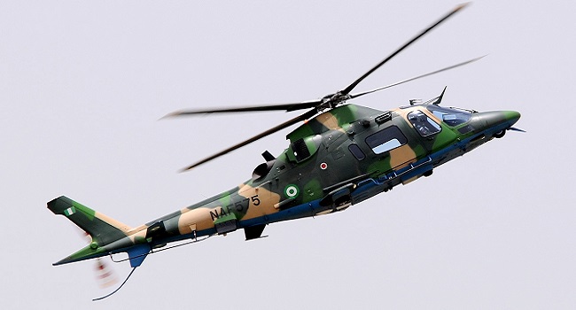 NAF Helicopter Crashes In Port Harcourt