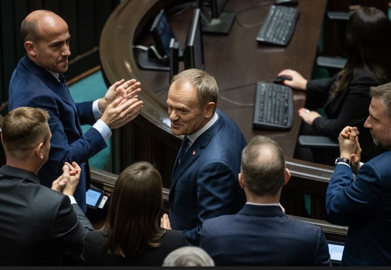 Donald Tusk sworn in as Poland’s new prime minister