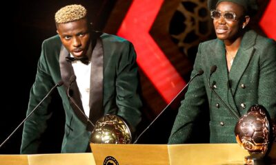 Tinubu lauds Osimhen, Oshoala, others on African players award