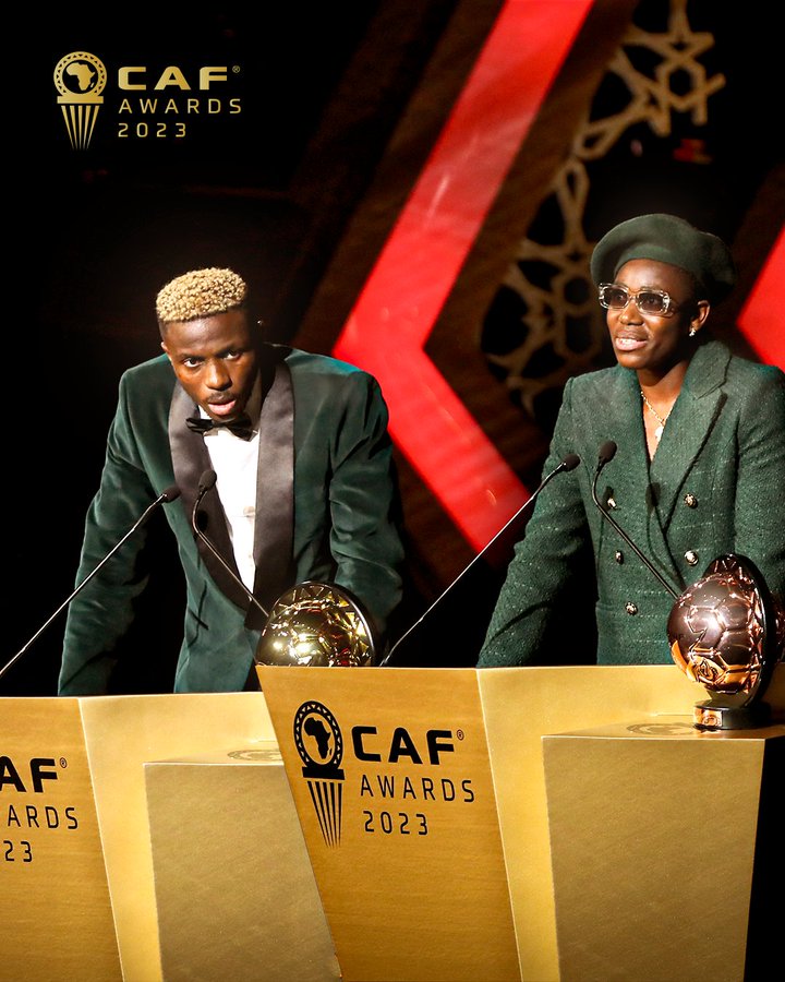 Tinubu lauds Osimhen, Oshoala, others on African players award