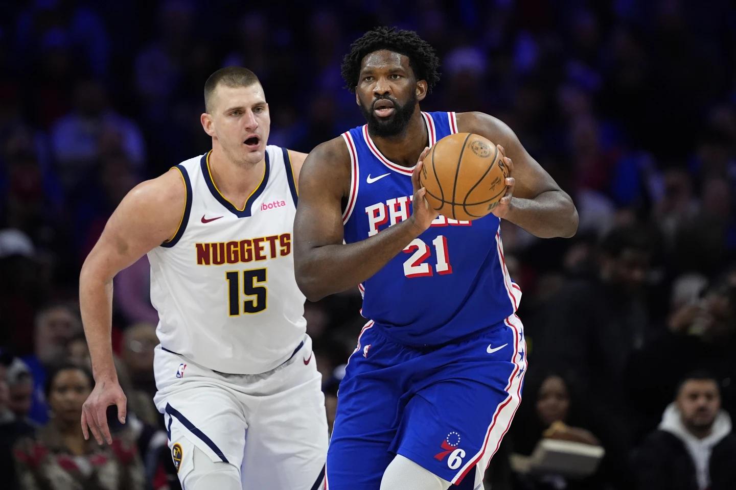 Joel Embiid outshines Nikola Jokic in NBA MVPs matchup, leads 76ers past Nuggets 126-121