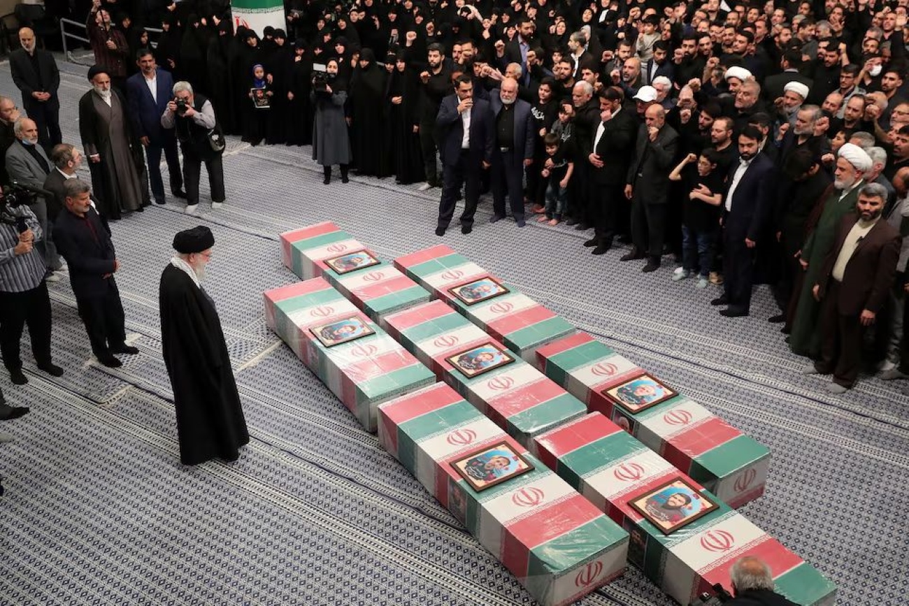 Iran vows to punish Israel for officers killed in embassy strike