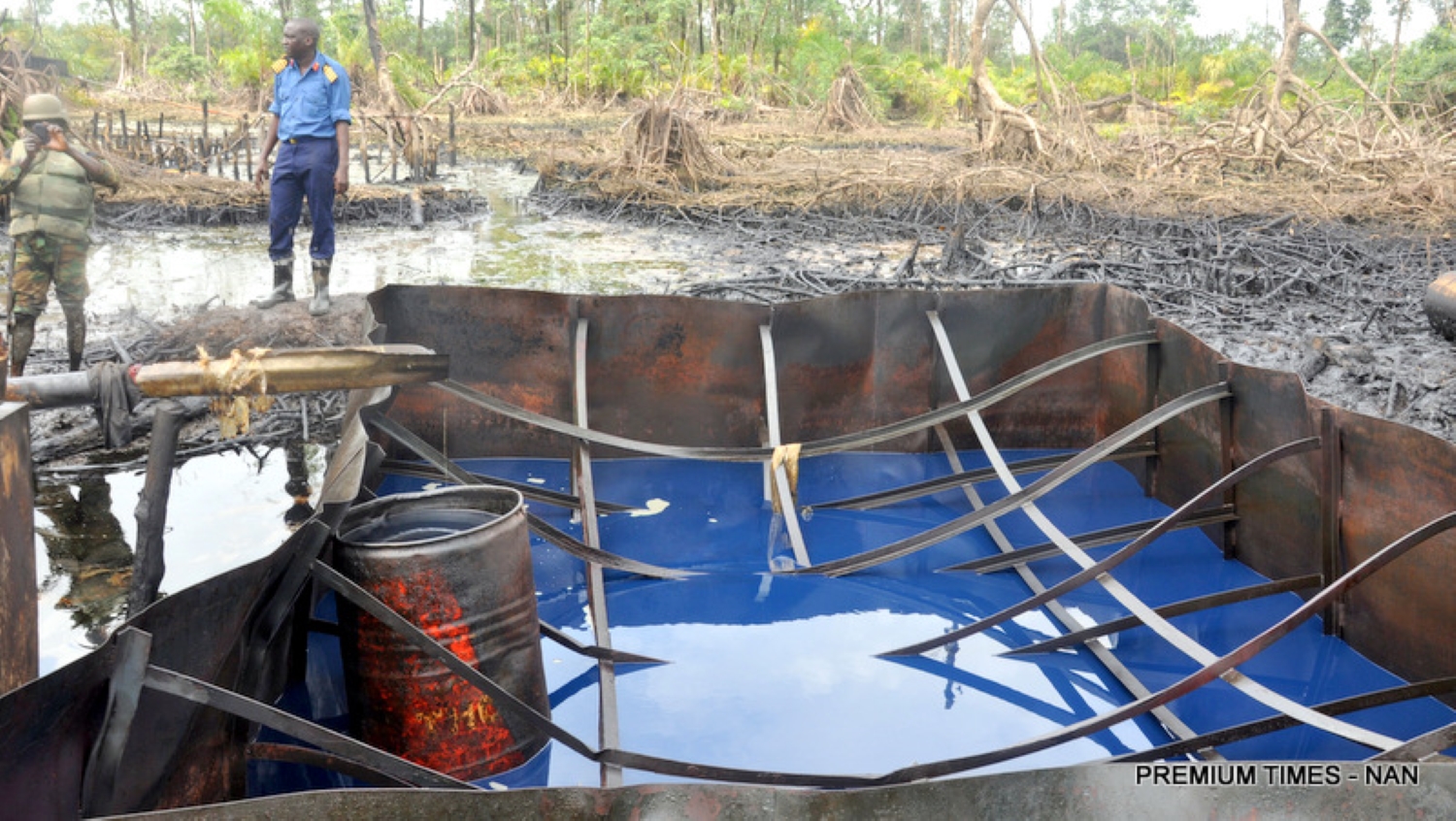 NNPC Uncovers 122 Illegal Refineries In Niger Delta
