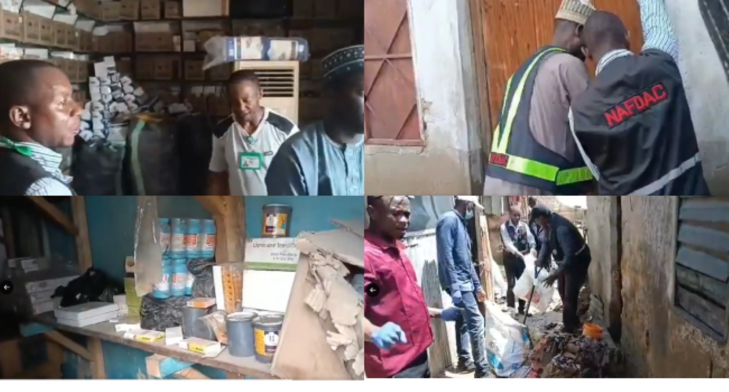 NAFDAC Shuts Maiduguri Market Where Traders Sundried Drugs For Resale After Devastating Flood