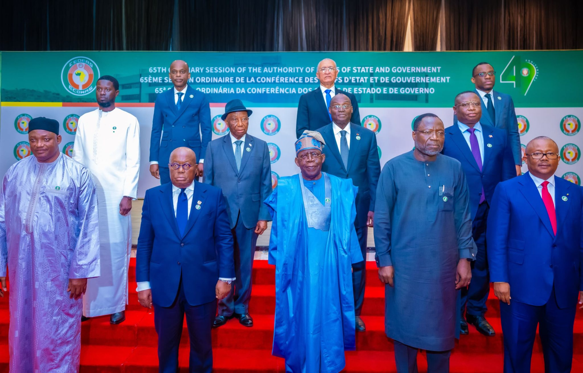 ECOWAS Issues 6-Month Ultimatum To Burkina Faso, Mali, Niger To Reconsider Exit