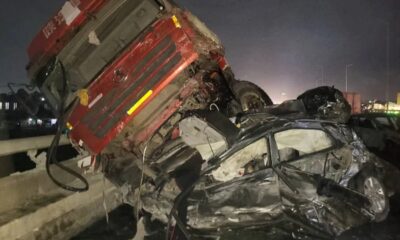 Police Inspector, Others Die In Lagos-Ibadan Expressway Multiple-Truck Crash