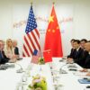 U.S. President Donald Trump said on Thursday he had agreed with President Xi Jinping to trim tariffs on China in exchange for Beijing cracking down on the illicit fentanyl trade, resuming U.S. soybean purchases and keeping rare earths exports flowing. Trump's face-to-face talks with Xi in the South Korean city of Busan, their first since 2019, marked the finale of a whirlwind Asia trip on which he also touted trade breakthroughs with South Korea, Japan and Southeast Asian nations. The deal, according to Beijing, also included a U.S. pledge to delay for a year a new measure -- strongly opposed by China -- to bar thousands of Chinese firms from receiving U.S. technology if they are part-owned by a sanctioned company. "It was an amazing meeting," Trump told reporters aboard Air Force One shortly after he left South Korea, ranking the talks a "12 out of 10". Trump said tariffs on Chinese imports would be cut to 47% from 57%, by halving to 10% the rate of tariffs related to trade in fentanyl precursor drugs. Xi will work "very hard to stop the flow" of fentanyl, a deadly synthetic opioid that is the leading cause of American overdose deaths, Trump said. China agreed to pause export controls unveiled this month on rare earths, elements with vital roles in cars, planes and weapons that have become Beijing's most potent source of leverage in its trade war with the United States. The pause would last for a year, China's commerce ministry said in a statement. China agreed to buy 12 million metric tons of U.S. soybeans through January, and to purchase 25 million tons annually for the next three years, U.S. Treasury Secretary Scott Bessent told Fox Business Channel's "Mornings with Maria" program. He said China had approved an agreement to bring short video app TikTok under U.S.-controlled ownership, and he expected it to move forward in coming months. China also agreed to purchase oil and gas from the U.S., Trump said in a Truth Social post. Bessent later said Xi also unilaterally expressed interest in participating in a new U.S. pipeline being built in Alaska, but gave no details. Washington, meanwhile, will suspend for one year new Entity List restrictions that make it harder for Chinese firms to use affiliates to buy off-limits technology, as well as suspending measures targeting China's maritime logistics and shipbuilding sector, Bessent said. Trade experts said the agreement offered a one-year reprieve from tensions that have weighed on global growth, but cautioned that China had failed to meet its purchase agreements under the Phase 1 trade deal signed during Trump's first term, and geopolitical tensions could reignite the trade war at any time. "The tariff cut in exchange for a promised fentanyl crackdown buys temporary calm, but it’s transactional relief —not a structural reset," said Craig Singleton, senior China fellow at the non-partisan Foundation for Defense of Democracies. "Each side is calibrating tension to avoid collapse while keeping escalation on the table. Nothing fundamental changed, and the cycle of coercion will resume the moment one side feels shortchanged,” he said. MUTED RESPONSE FROM GLOBAL MARKETS Trump's meeting with Xi followed a summit with South Korean President Lee Jae Myung, where the two allies said they had finalised most details on a tariff deal they had been wrangling over for months. The reaction to the detente was muted in global stock markets that had hit records ahead of the meeting on hopes of a breakthrough in a trade war between the world's two largest economies that has disrupted supply chains and rocked global business confidence. Trump repeatedly talked up prospects of reaching agreement with Xi since U.S. negotiators on Sunday said they had agreed a framework with China to avoid 100% U.S. tariffs on its goods and defer China's export curbs on rare earths. U.S. Senate Democratic Leader Chuck Schumer, in a post on X Thursday, said Trump's statements on the summit should not be believed. "Trump folded on China," he wrote. The cordial meeting between the leaders, at a South Korean air base on the sidelines of the Asia-Pacific Economic Cooperation (APEC) forum, lasted more than 1-1/2 hours. FRICTIONS NOW AND THEN ARE NORMAL It was normal for the two sides to have frictions now and then, Xi told Trump via a translator, as they faced each other, flanked by their delegations. "China's development and rejuvenation are not incompatible with President Trump's goal of 'Making America Great Again,'" Xi added. They also agreed to pause tit-for-tat port fees on shipping, designed to thwart dominance in shipbuilding, ocean freight and logistics. China will begin the process of purchasing U.S. energy, Trump said in a post on Truth Social on Thursday, hinting at a big deal in Alaska where his administration has been touting a proposed $44-billion LNG export project. Trump said he would travel to China in April before he receives Xi in the United States. Chinese state media portrayed the meeting as a triumph of Xi's policymaking. "We have the confidence and capability to navigate all kinds of risks and challenges," the official news agency, Xinhua, quoted him as saying. NO NVIDIA CHIP, TAIWAN DISCUSSIONS The agreement broadly returns ties to their status before Trump's "Liberation Day" offensive in April triggered tit-for-tat escalation and leaves only Brazil and India facing higher tariffs among major U.S. trading partners. But it may be no more than a fragile truce in a trade war with root causes still unresolved, analysts say. Trump said he did not discuss Nvidia's state-of-the-art Blackwell chip with Xi, in a further blow to the firm's hopes of maintaining its presence in China's $50-billion AI market. The contentious issue of Taiwan, the democratic island claimed by China that is a U.S. partner and high-tech powerhouse, also did not surface in the talks, Trump said. Minutes before starting the meeting, Trump ordered the U.S. military to resume testing nuclear weapons after a gap of 33 years, pointing to the growing arsenals of Russia and China. China's foreign ministry said on Thursday it hoped the U.S. would stick to a moratorium on nuclear testing.